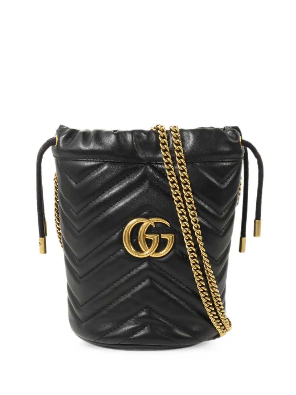 Gucci Pre-Owned mini GG-plaque mini bag - Nero