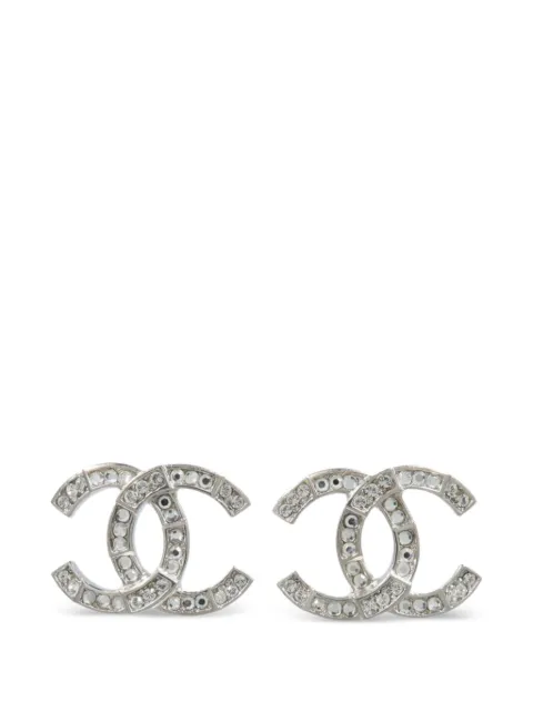 CHANEL Pre-Owned CC-motif earrings