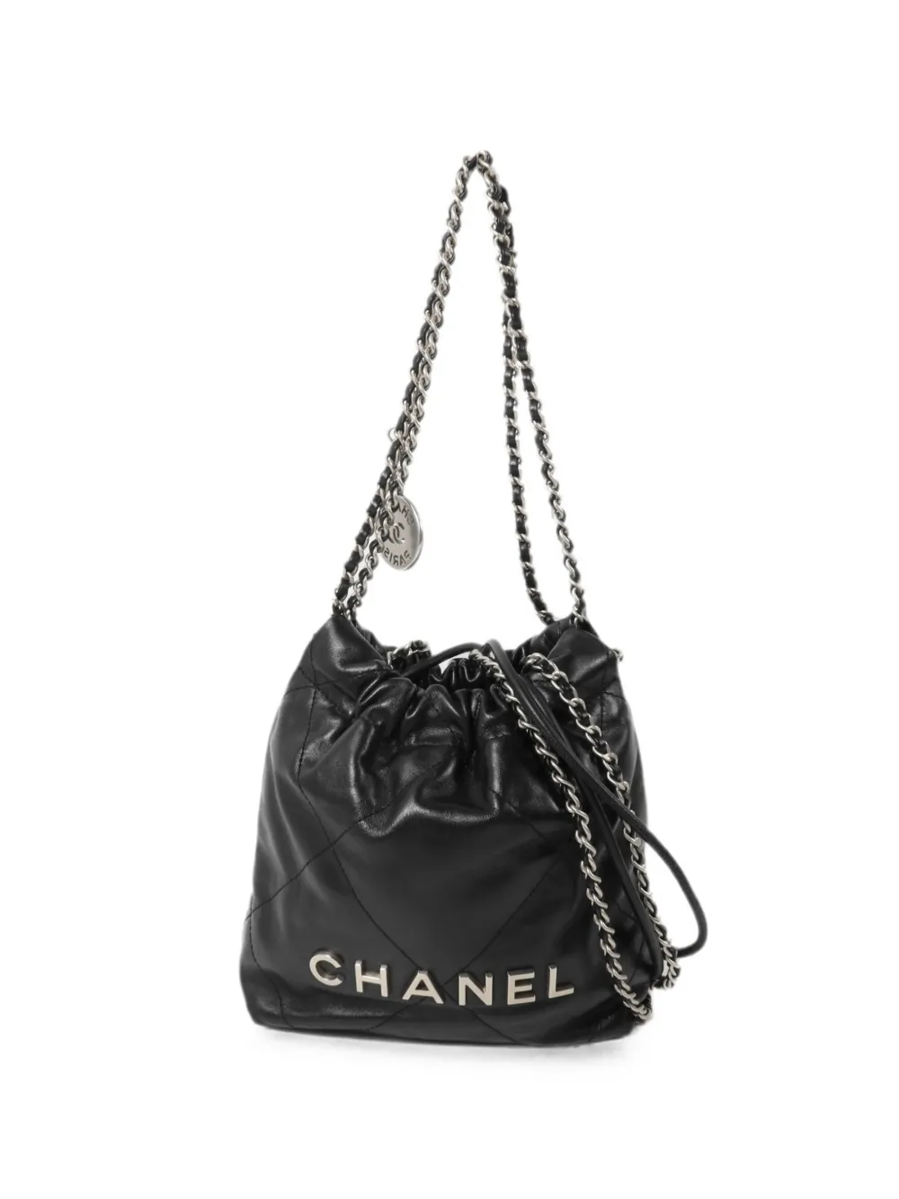 CHANEL Pre-Owned mini Chanel 22 shoulder bag - Black