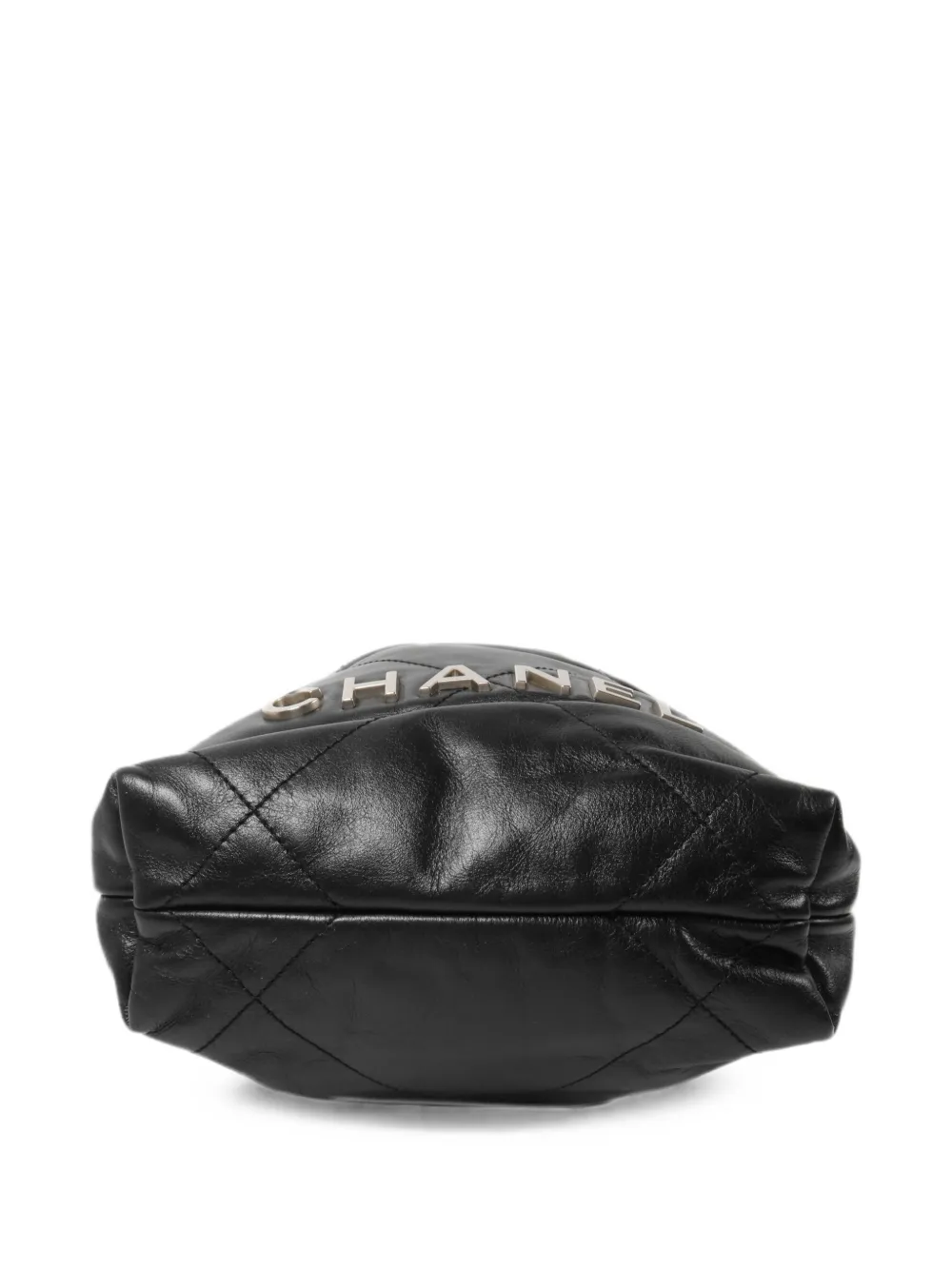 CHANEL Pre-Owned Kleine Chanel 22 schoudertas Zwart