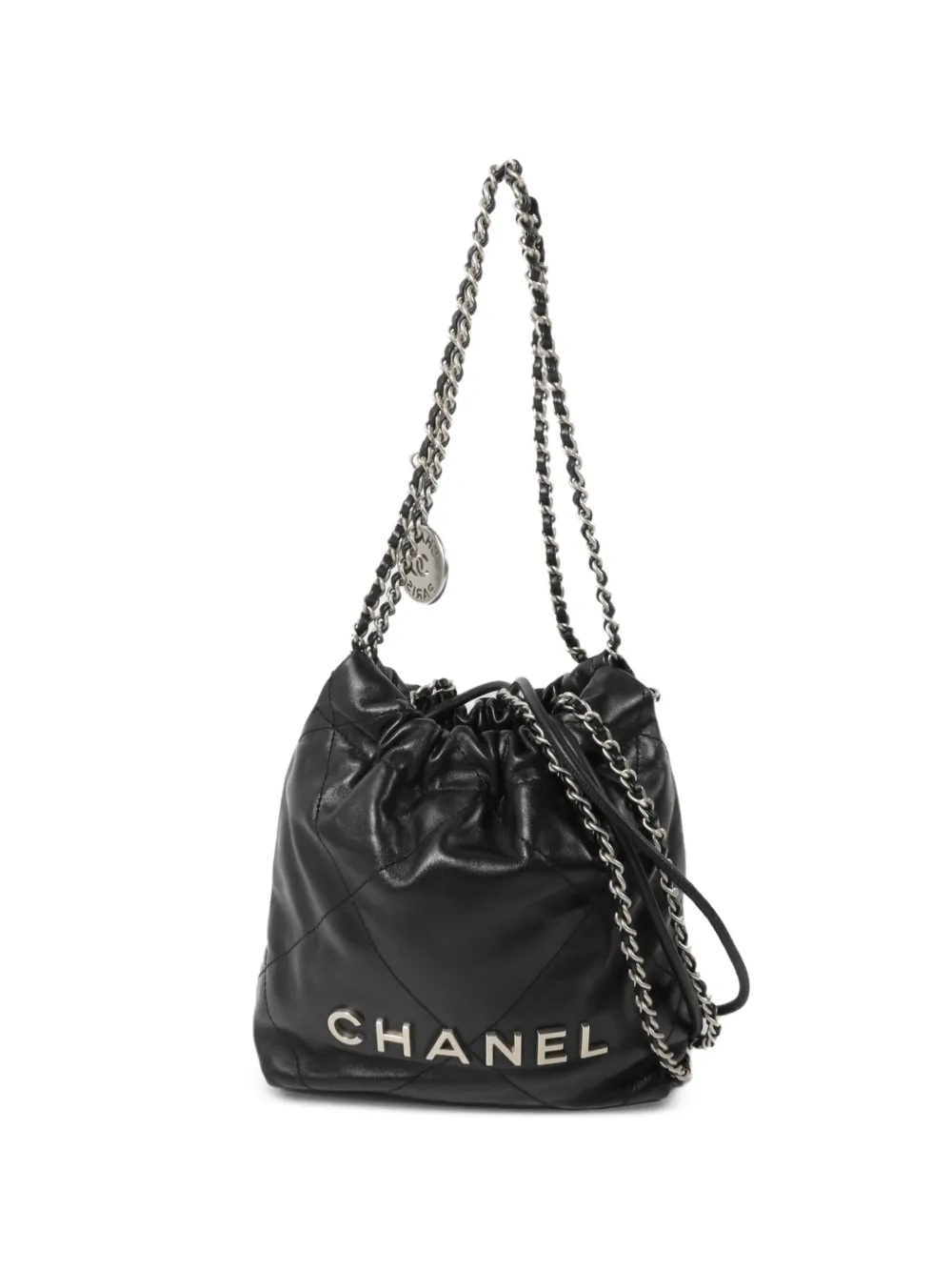 CHANEL Pre-Owned mini Chanel 22 shoulder bag - Nero