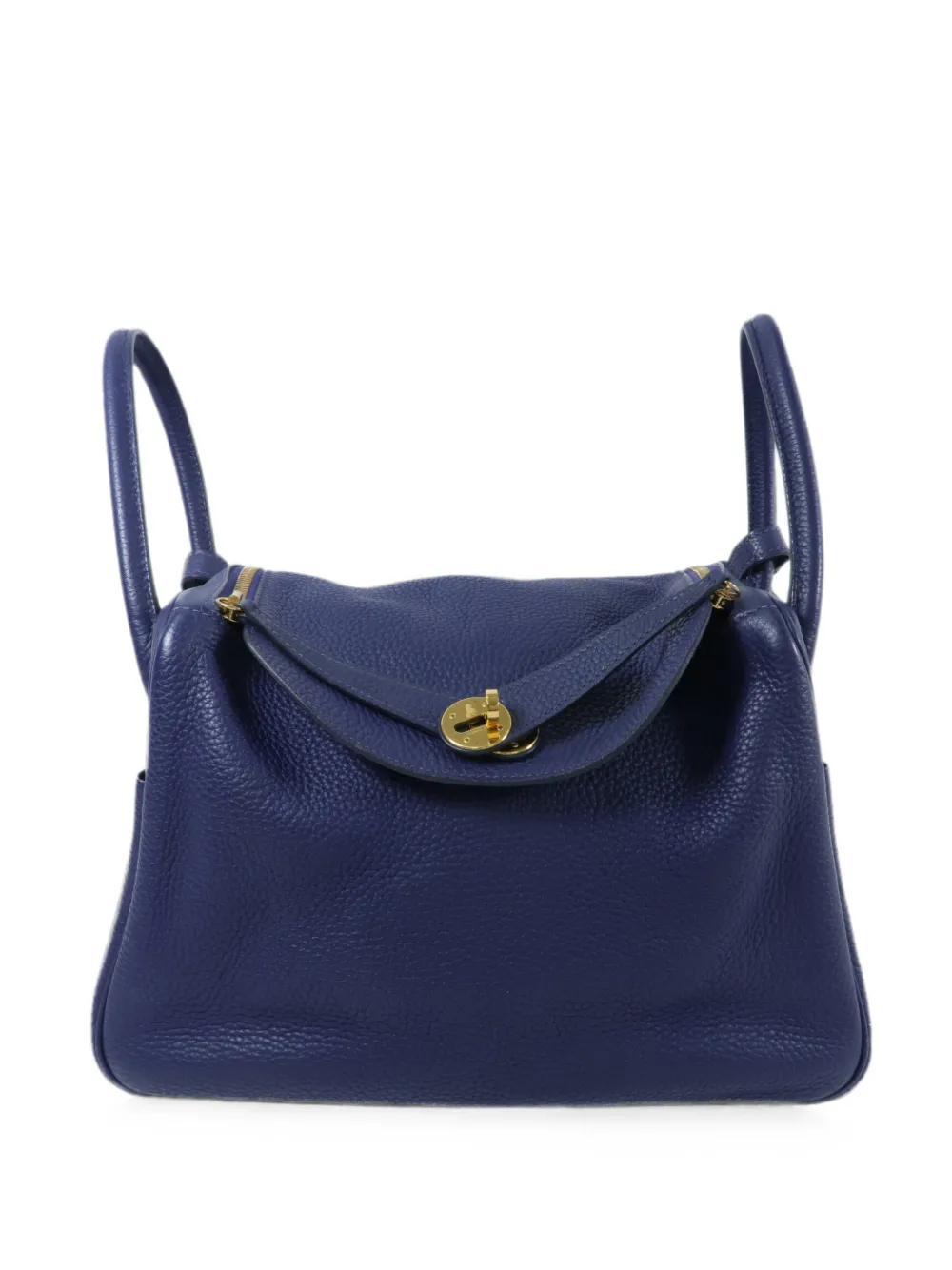 Hermès Pre-Owned Lindy 30 shoulder bag - Blue