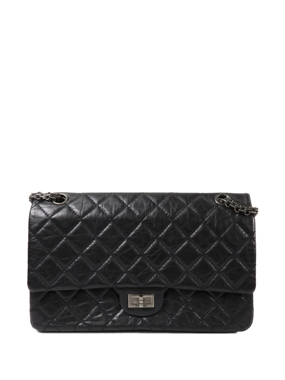 CHANEL Pre-Owned medium quilted 2.55 shoulder bag - Nero