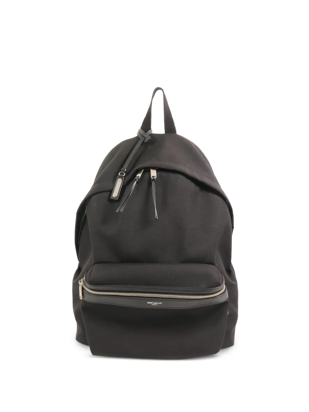Pre-owned Saint Laurent City Backpack In Black