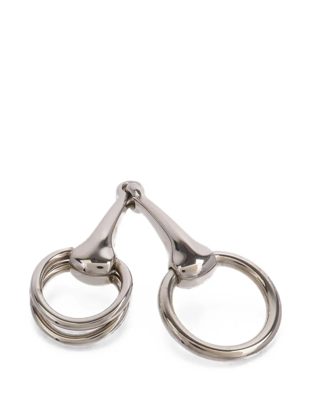 Hermès Pre-Owned Mors scarf ring - Silber