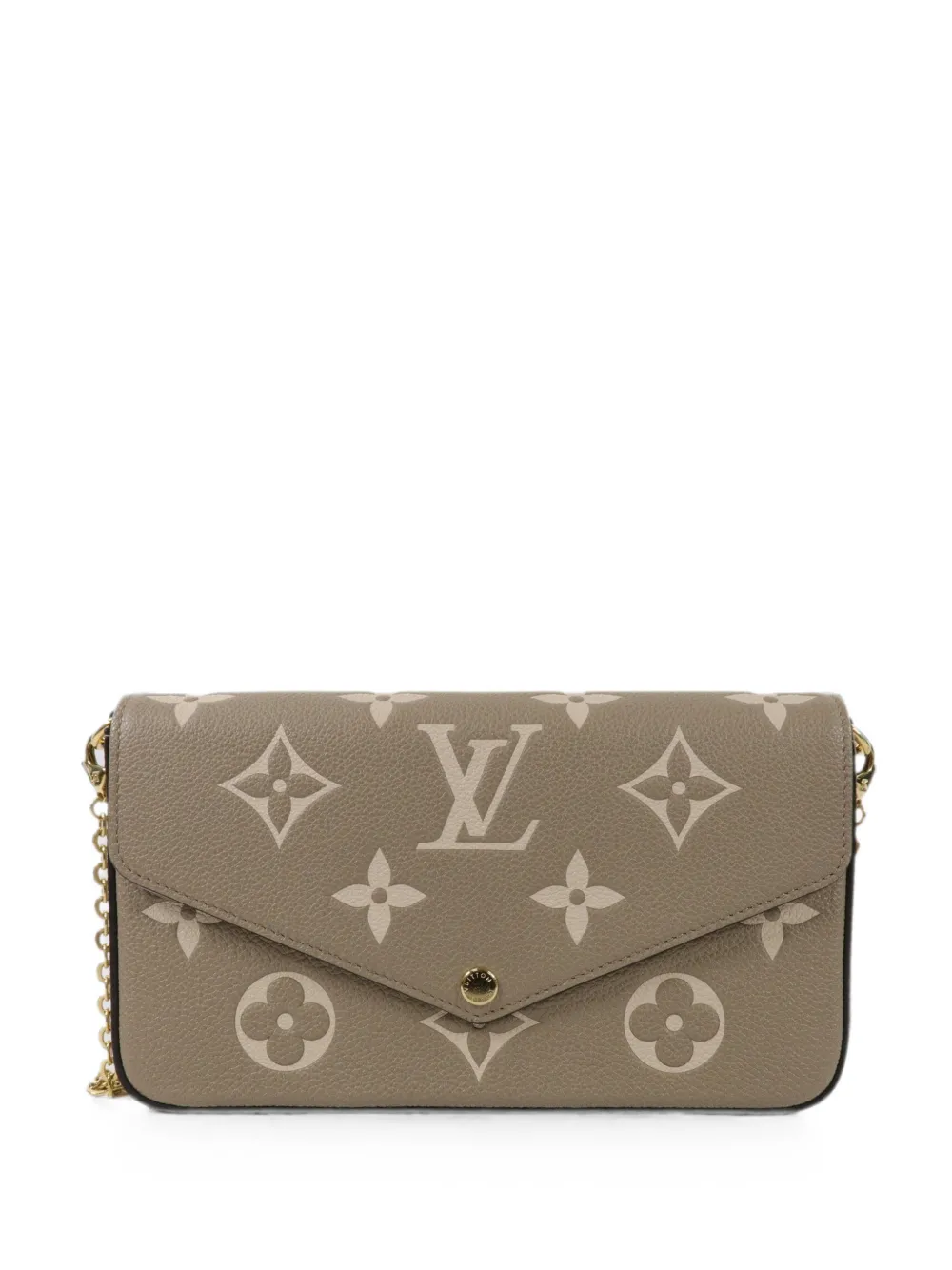 Louis Vuitton Pre-Owned Monogram Empreinte Felicie Pochette shoulder bag - Neutrals