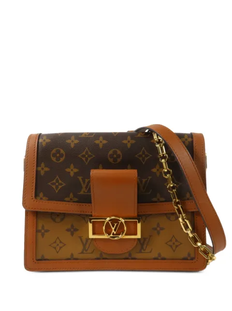 Louis Vuitton Pre-Owned Dauphine MM Monogram Reverse shoulder bag