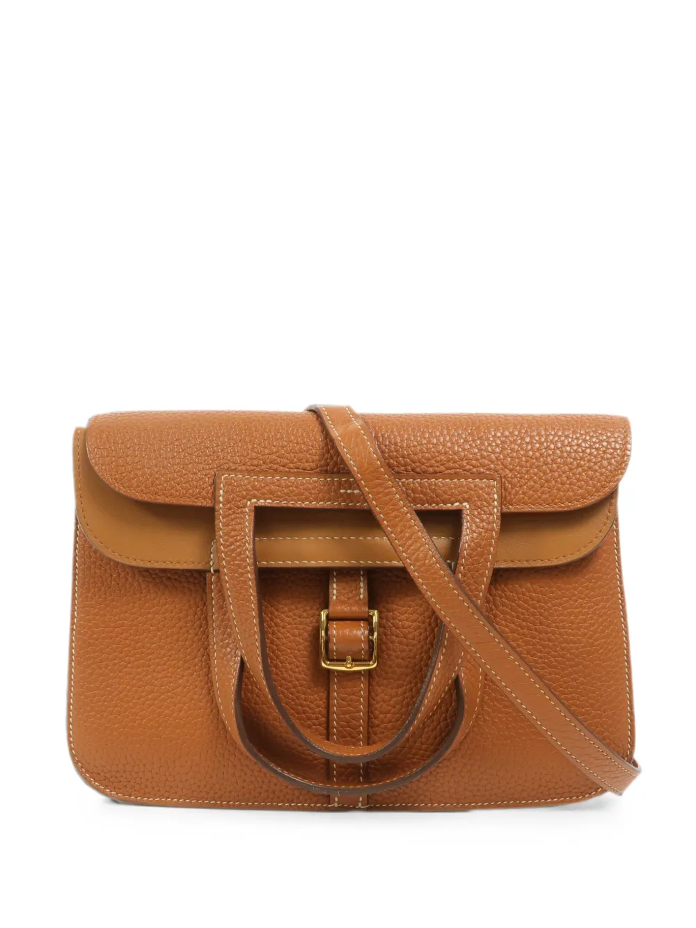Hermès Pre-Owned Halzan 25 shoulder bag - Marrone