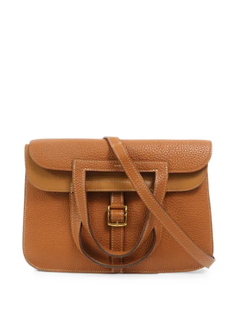 Hermès Pre-Owned sac porté épaule Halzan 25