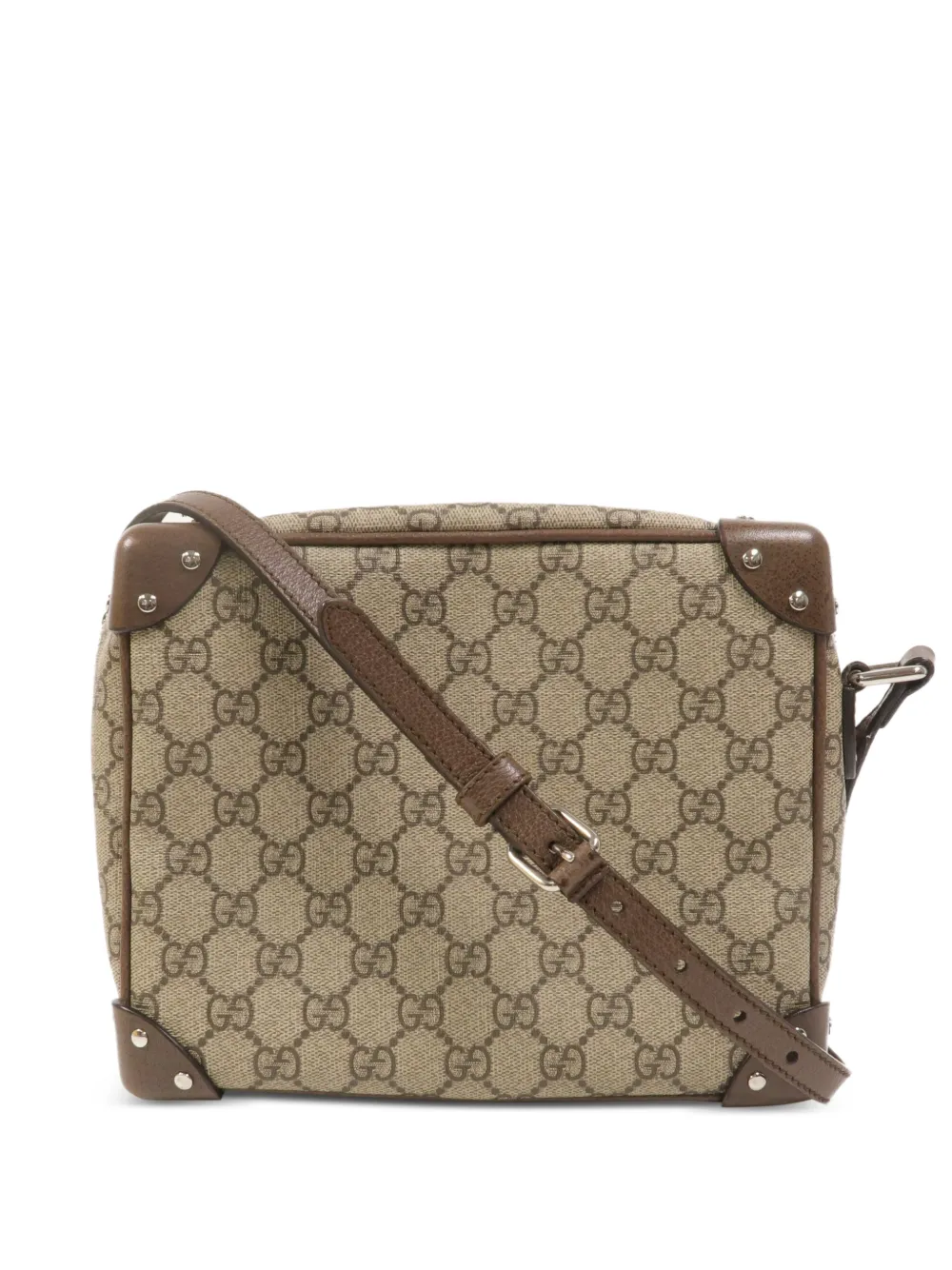 Gucci Pre-Owned GG Supreme shoulder bag - Toni neutri