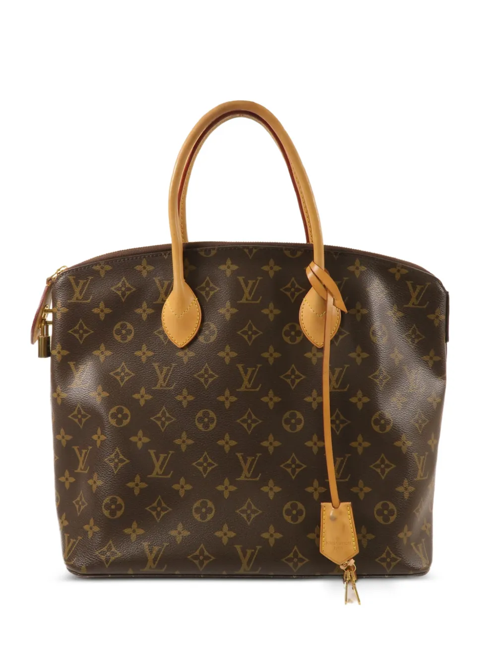 Louis Vuitton Pre-Owned Monogram Lockit MM tote bag - Marrone