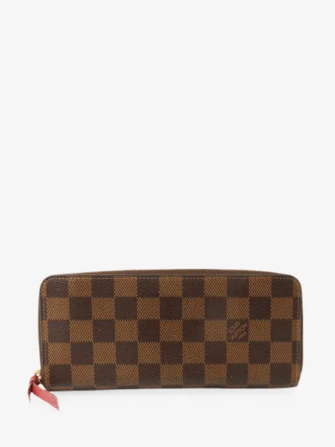 Louis Vuitton Pre-Owned Damier Ebene Clemence wallet
