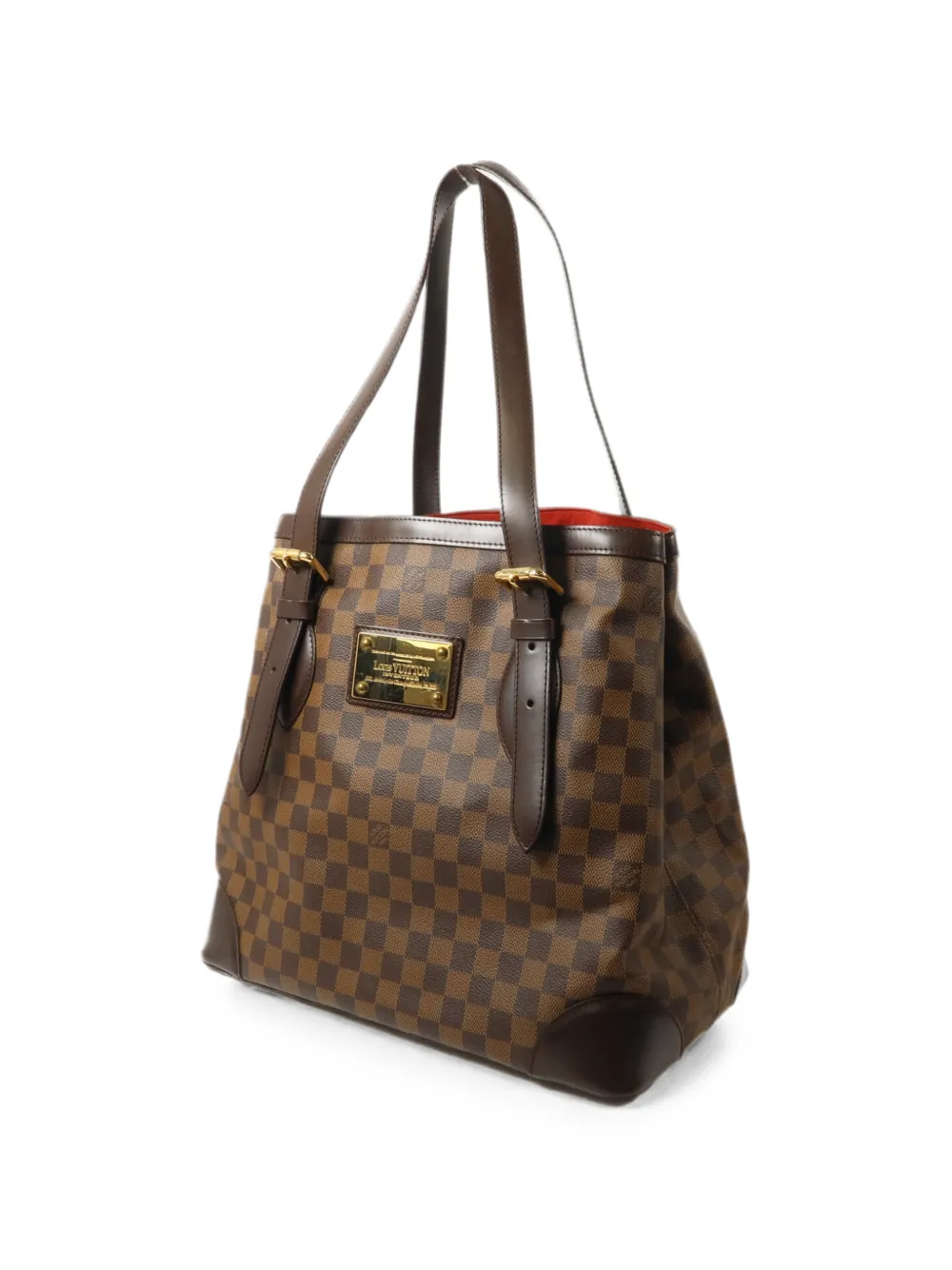 Louis Vuitton Pre-Owned Damier Ebène Hampstead MM shoulder bag Bruin