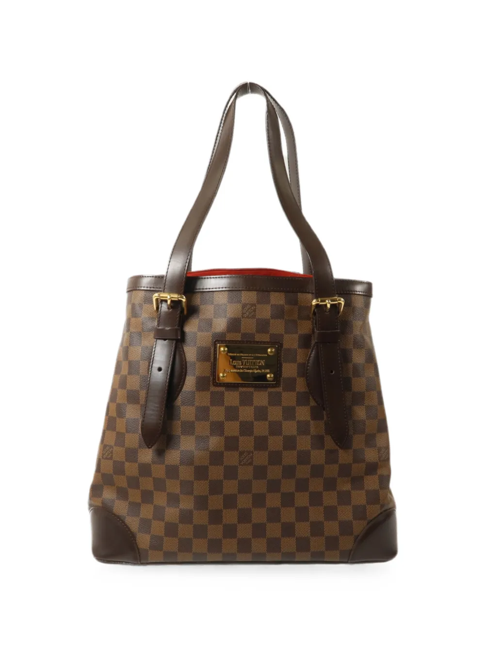 Louis Vuitton Pre-Owned Damier Ebène Hampstead MM shoulder bag - Brown
