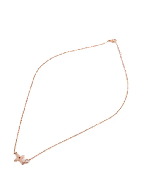 Louis Vuitton Pre-Owned collar Idylle Blossom con diamantes