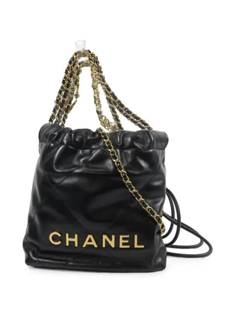 CHANEL Pre-Owned bolsa de hombro Chanel 22 mini