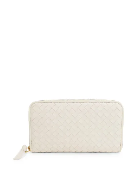 Bottega Veneta Pre-Owned intrecciato zip-around wallet