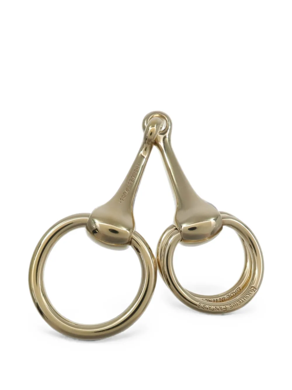 Hermès Pre-Owned Mors scarf ring - Gold
