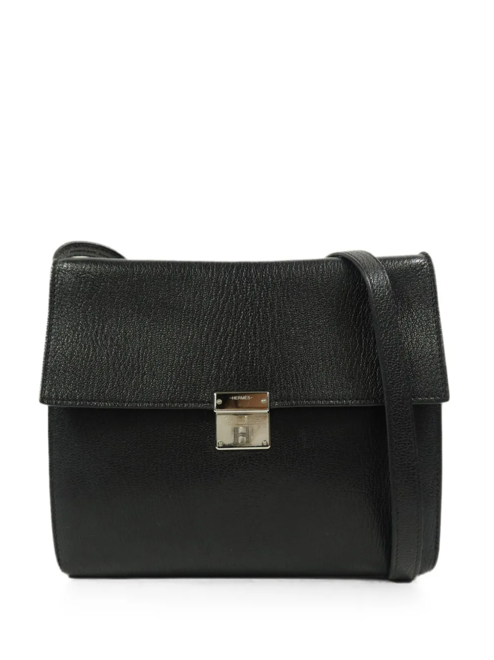 Hermès Pre-Owned Clic 16 calf leather shoulder bag - Black