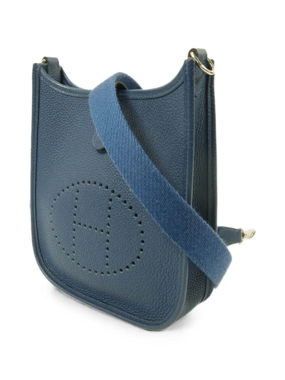 Hermès Pre-owned Evelyne TPM Shoulder Bag in Blue, view 3