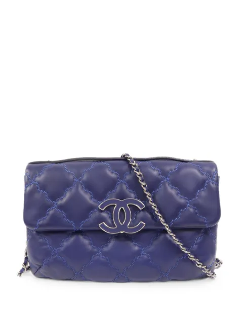 CHANEL Pre-Owned CC turn-lock quilted chain shoulder bag