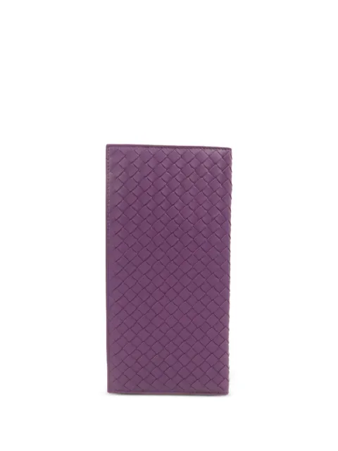Bottega Veneta Pre-Owned Intrecciato long wallet