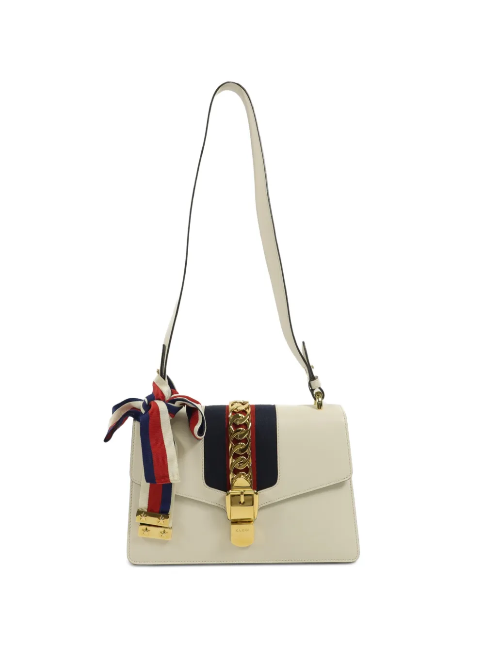 Gucci Pre-Owned Sylvie shoulder bag - Bianco