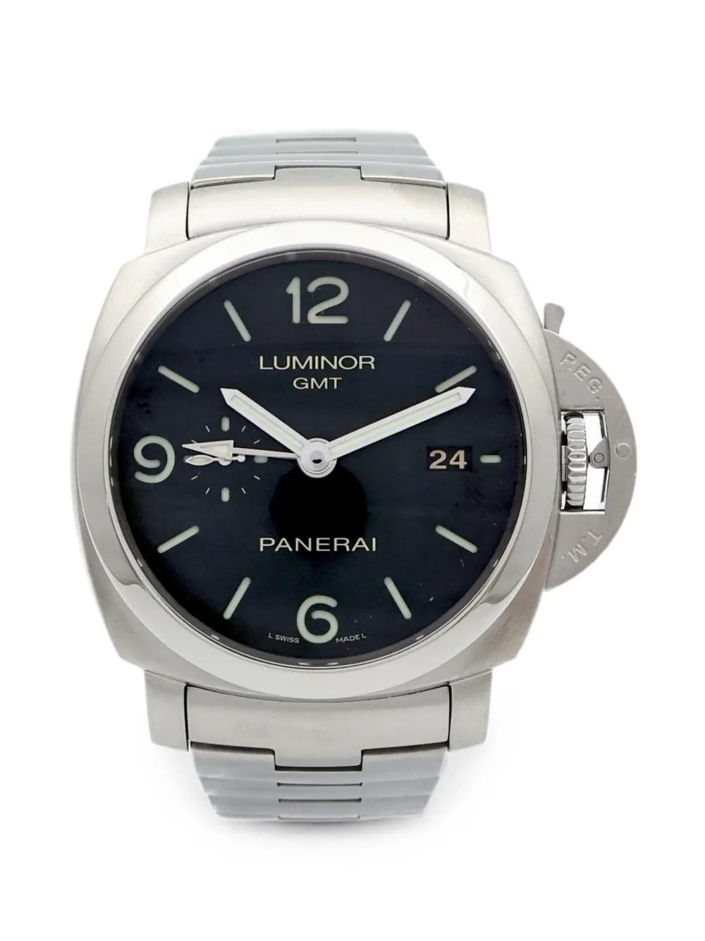 Panerai Luminor 1950 GMT 44mm watch - Schwarz