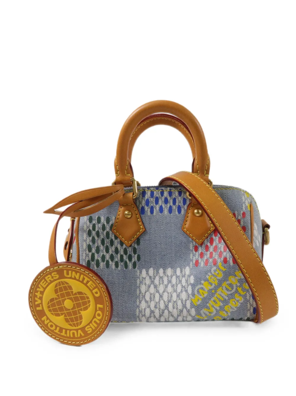 Louis Vuitton Pre-Owned 2025 18 Speedy Bandoulière two-way handbag - Blau