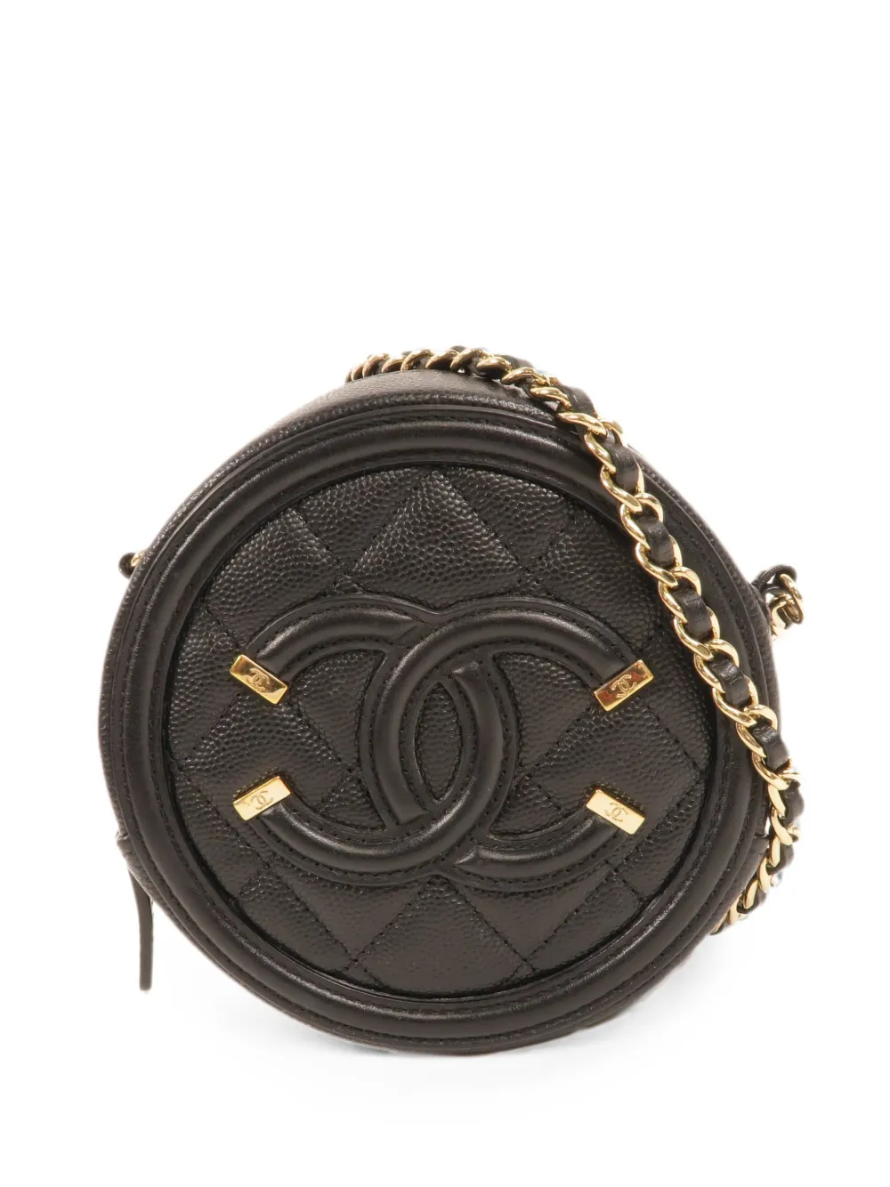 CHANEL Pre-Owned CC Filigree shoulder bag - Nero