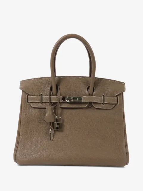 Hermès Pre-Owned 30 Birkin leather handbag
