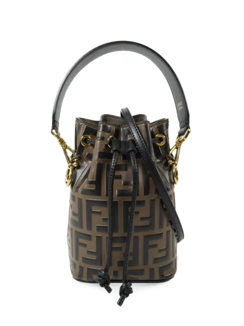 Fendi Pre-Owned شنطة باكيت 'مون تريزور' صغيرة