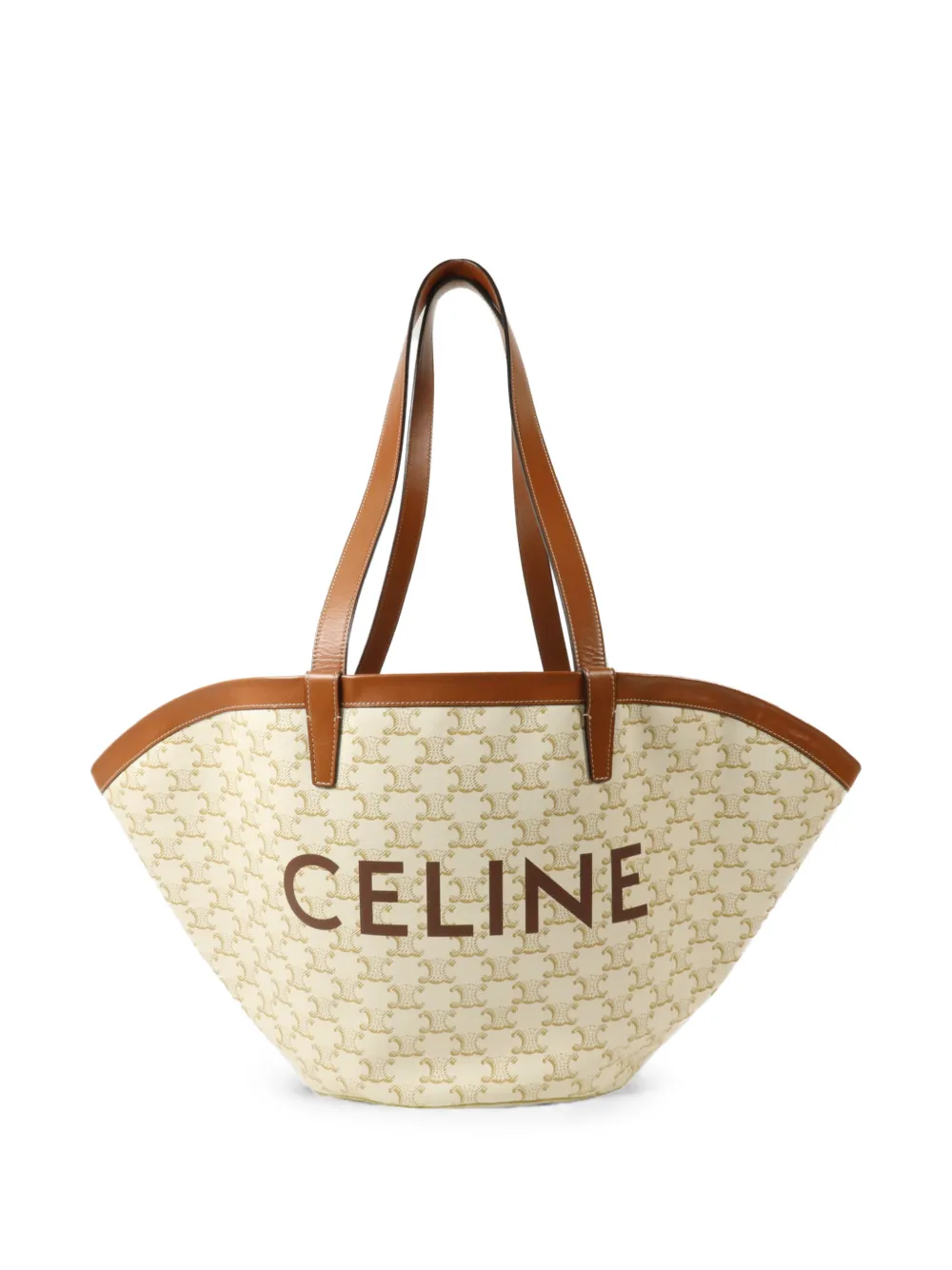 Celine Pre-Owned Triomphe Cuffin tote bag - Nude