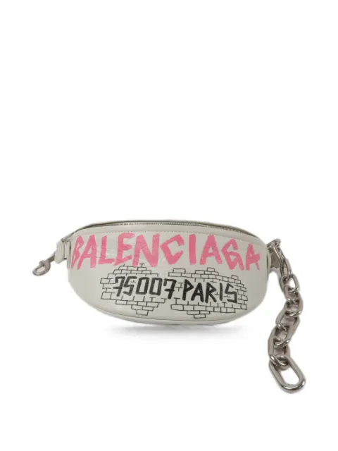 Balenciaga Pre-Owned Souvenir Graffiti belt bag
