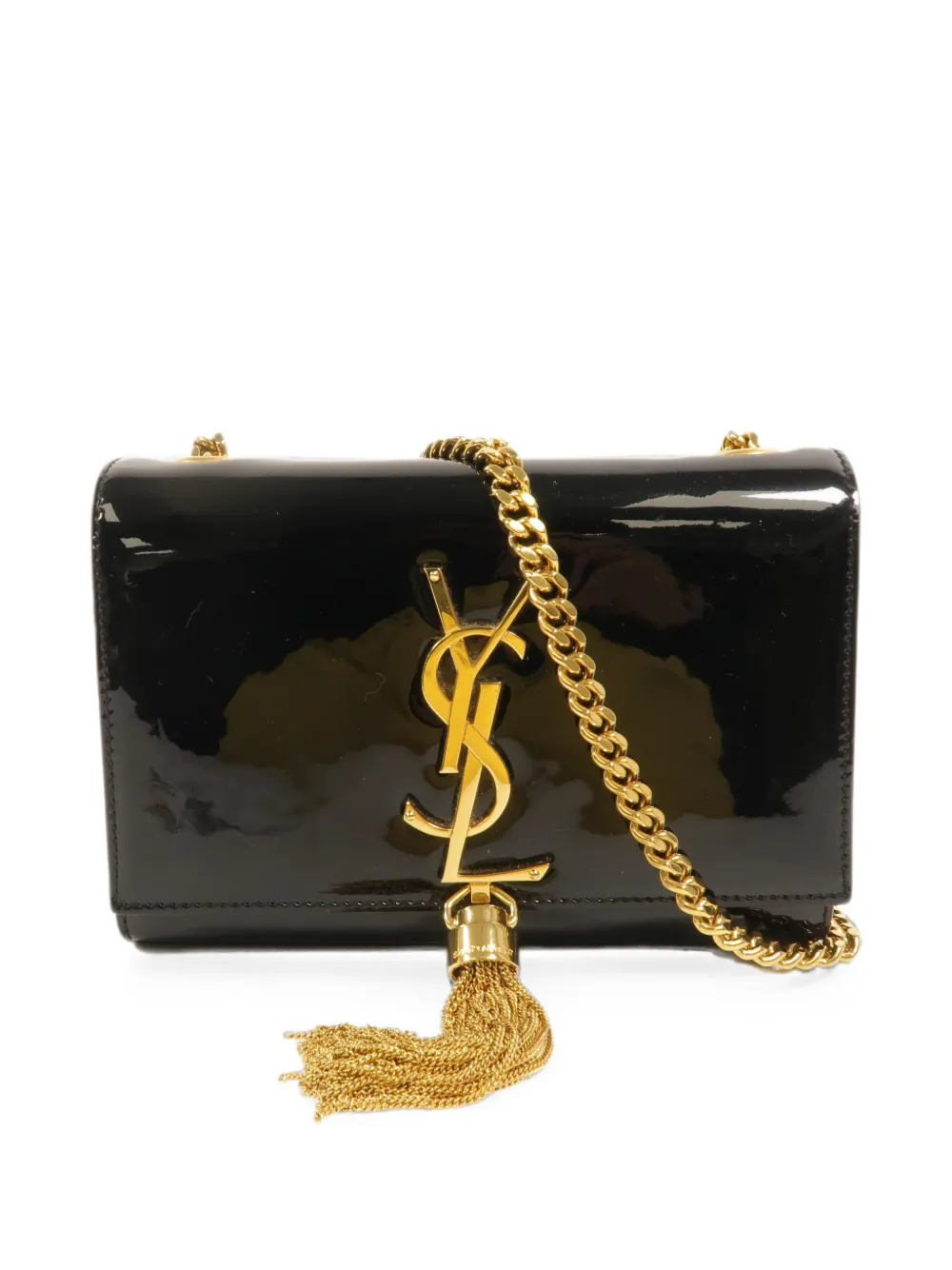 Saint Laurent Pre-Owned Kate tassel cross body bag - Nero