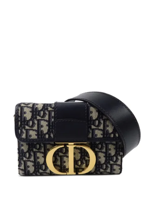 Christian Dior Pre-Owned 30 Montaigne Oblique cross body mini bag