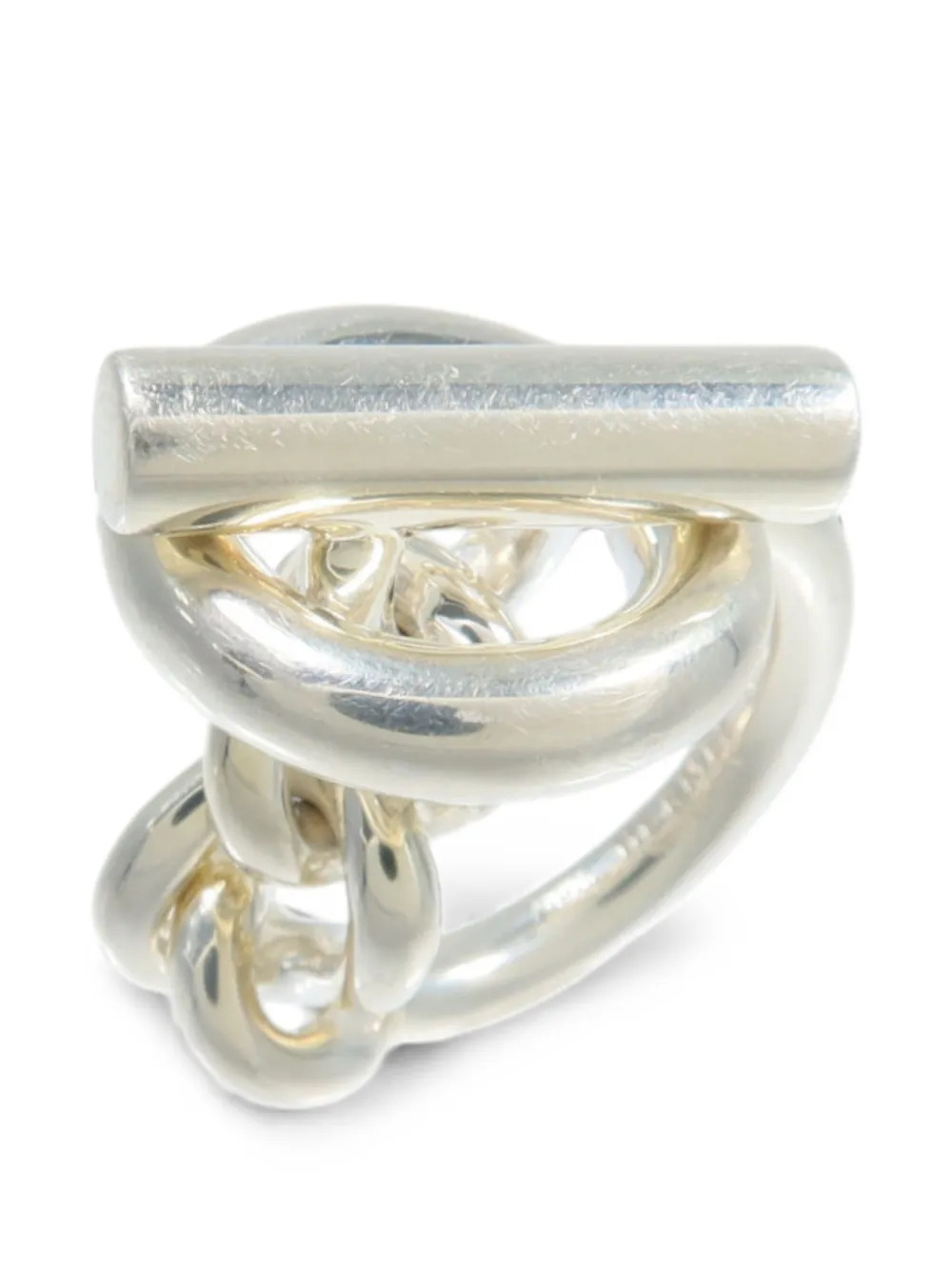 Hermès Pre-Owned Croisette ring - Silver