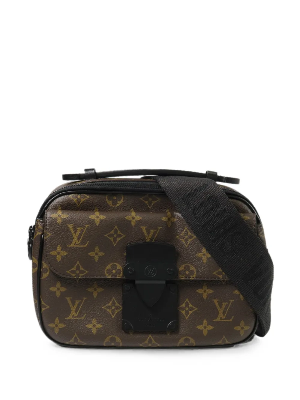 Louis Vuitton Pre-Owned S Lock messenger bag - Brown