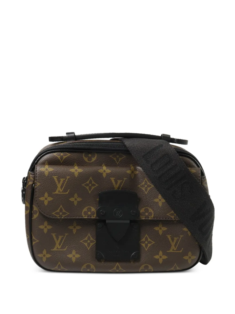 Louis Vuitton Pre-Owned S Lock messenger bag - Marrone