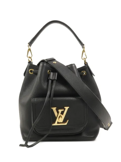 Louis Vuitton Pre-Owned Lockme bucket-taske