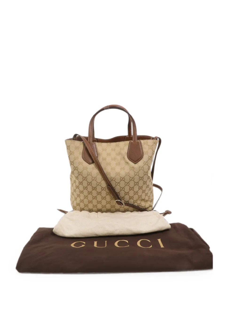 Gucci Pre-Owned GG Ramble tote bag - Neutrals