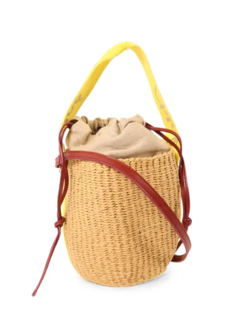 Chloé Vintage Woody raffia basket bag