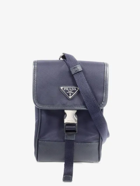 Prada Pre-Owned pochette pour smartphone à plaque logo