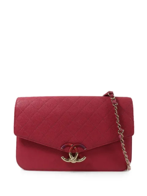 CHANEL Pre-Owned CC thread-around flap bag