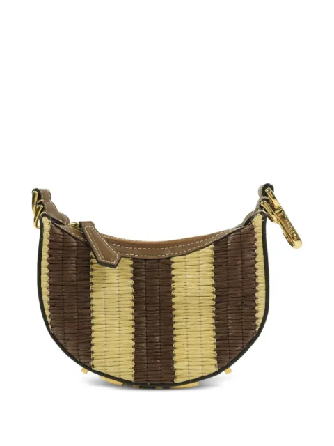 Fendi Pre-Owned bolso de mano Fendigraphy nano de rafia