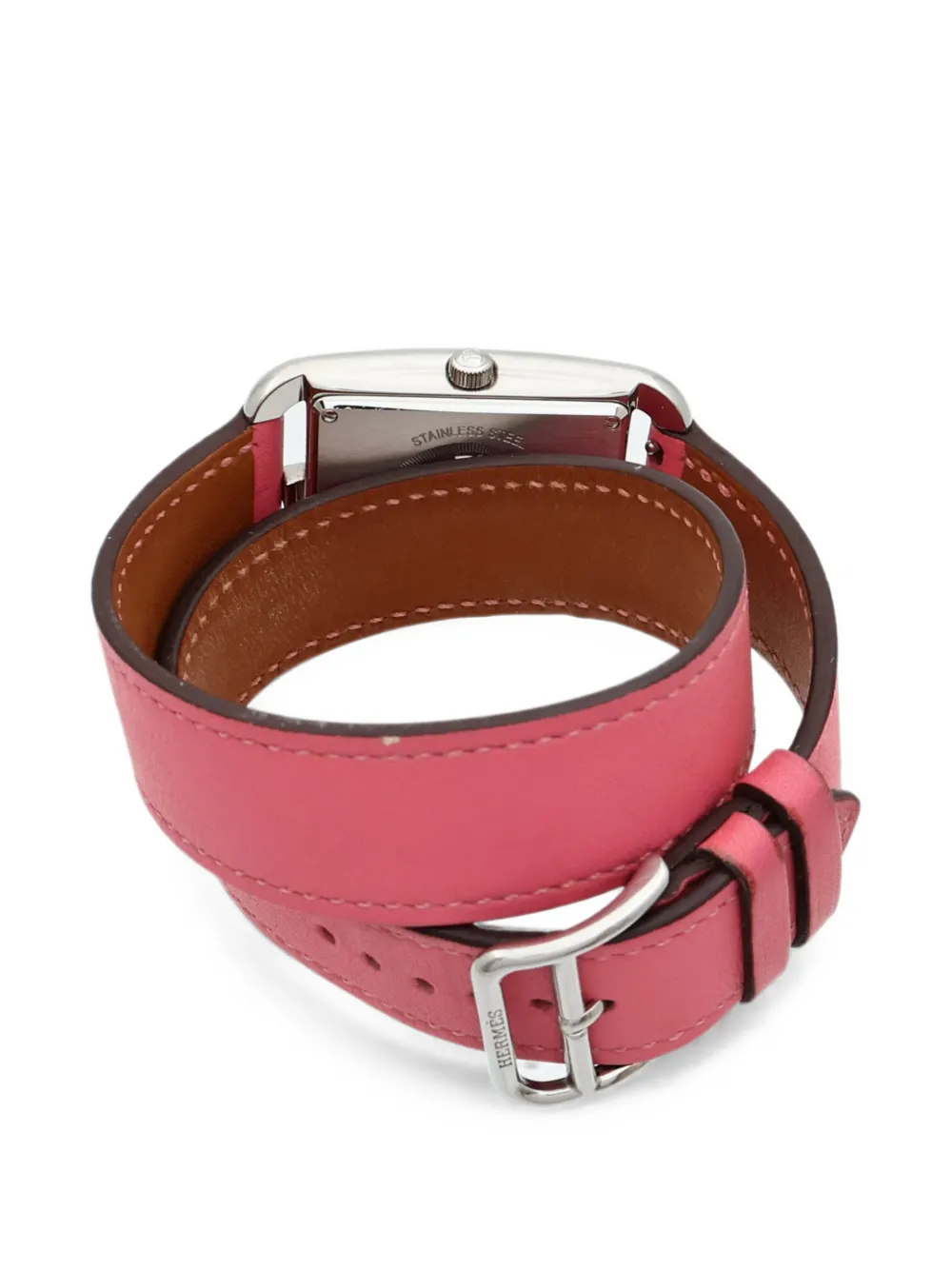Hermès Pre-owned Cape Cod 23mm Watch in White, view 4