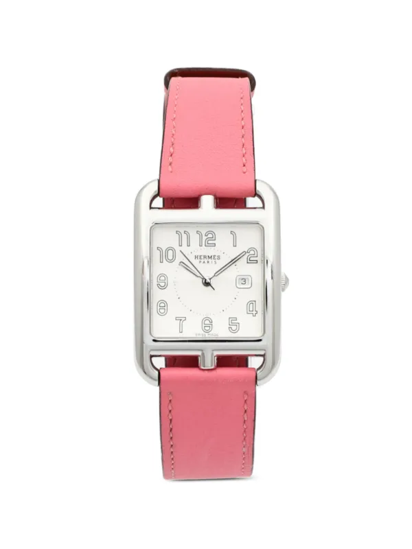 Hermès Pre-owned Cape Cod 23mm Watch in White