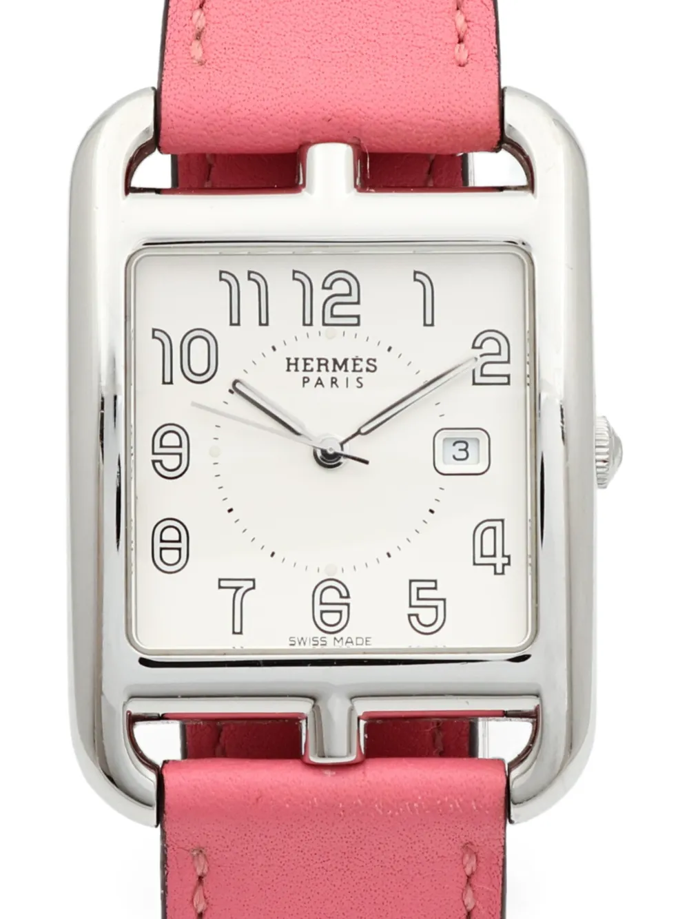 Hermès Pre-owned Cape Cod 23mm Watch in White, view 2
