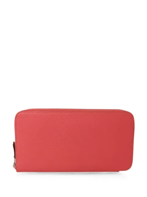 Hermès Pre-Owned Silk In Epsom leather wallet