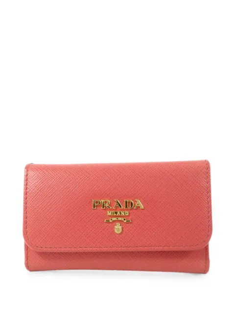 Prada Pre-Owned Saffiano leather key holder